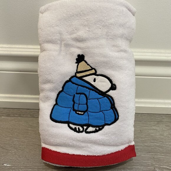 NEW Peanuts Snoopy Puffer Kitchen Towels 2-Pack - Picture 1 of 1